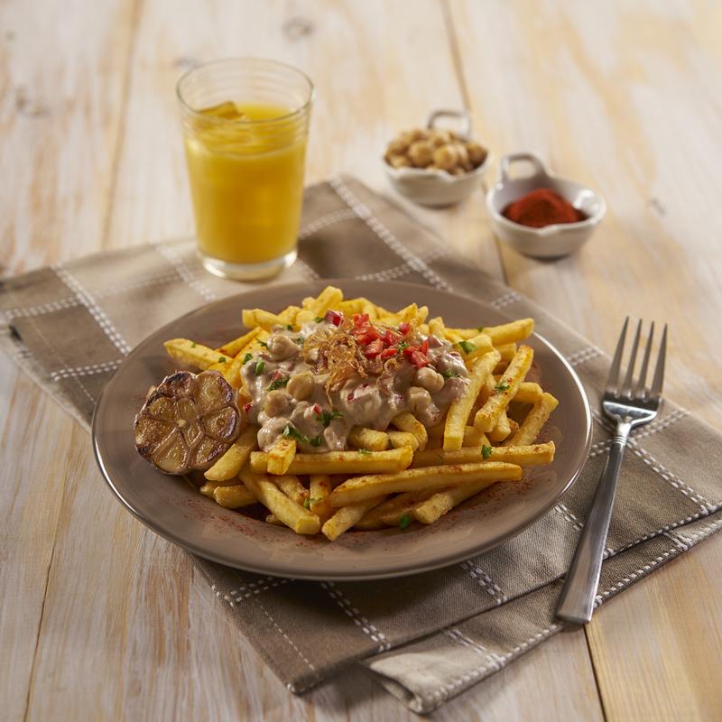 Tahini Loaded Fries