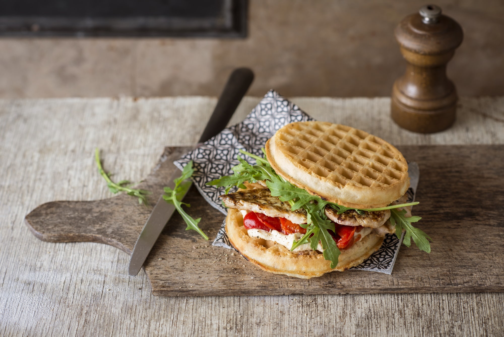 Patata Burger Goat Dried Tomatoes