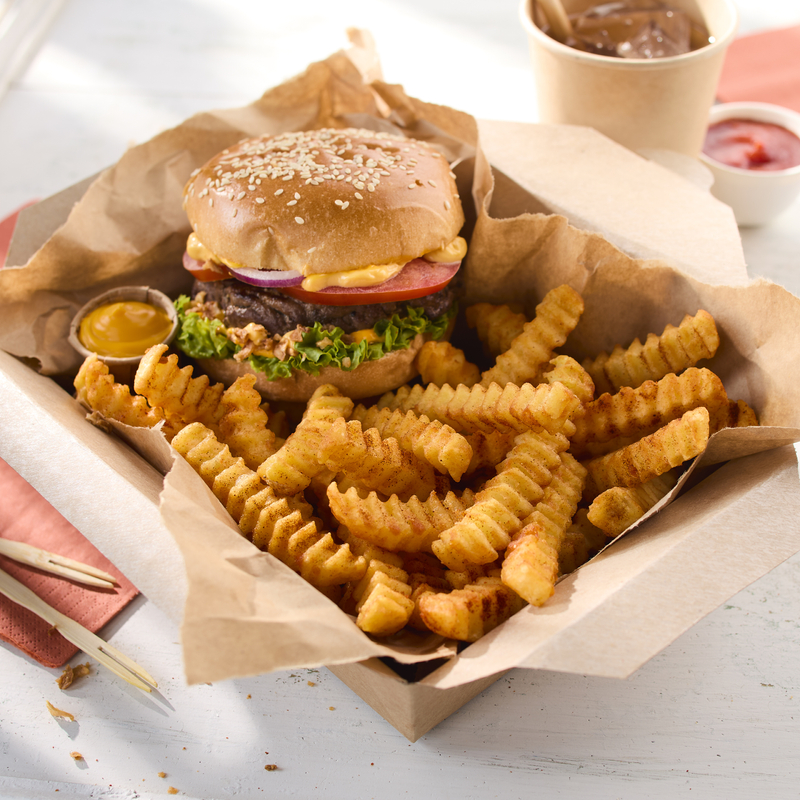 Spicy Crinkle Fries