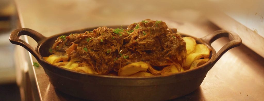 Crunchy Petals Pulled Beef Loaded