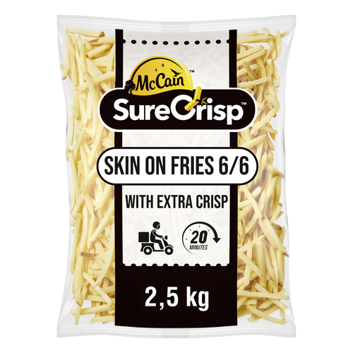 Surecrisp Fries 6/6 Ze Skórką