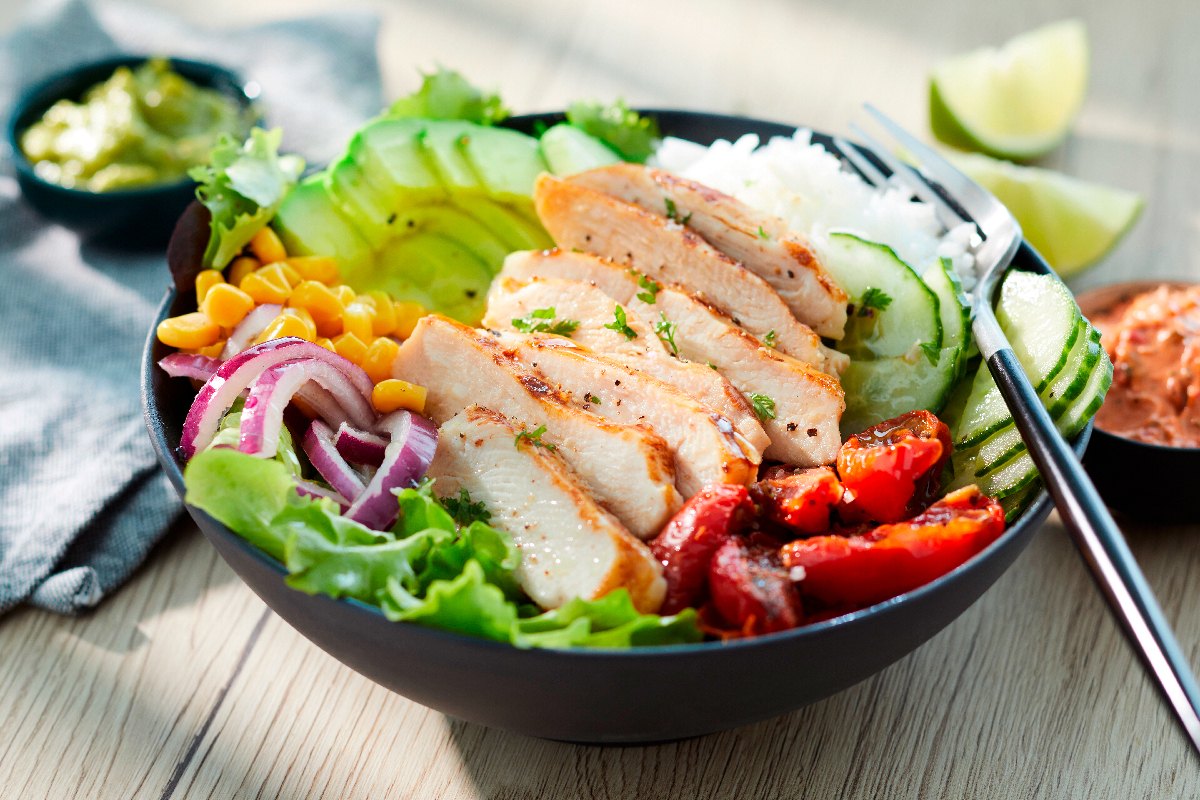 Roast Sliced Chicken
